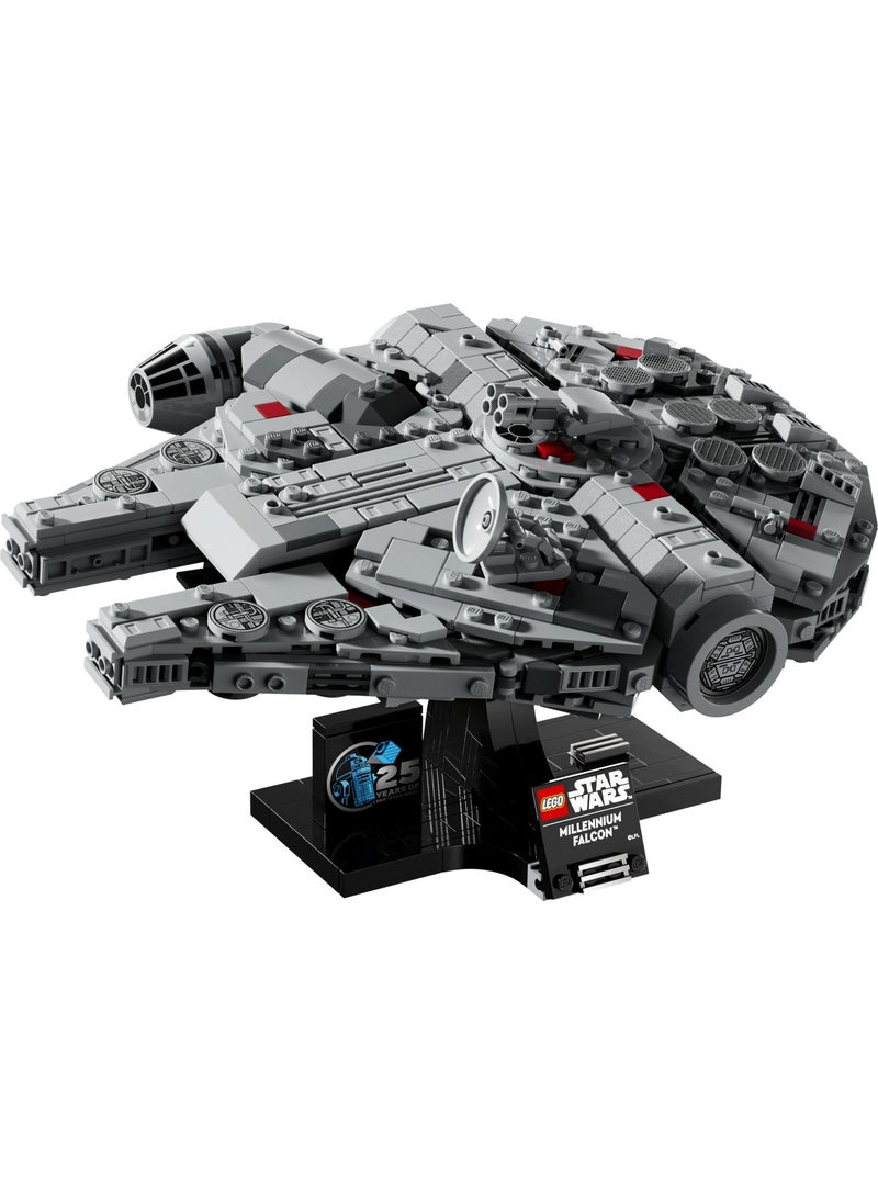 LEGO - ® Star Wars™ Millennium Falcon 75375 - Creative Starship Model Building Kit for Adults Who Love Star Wars (921 Pieces) - Image 1
