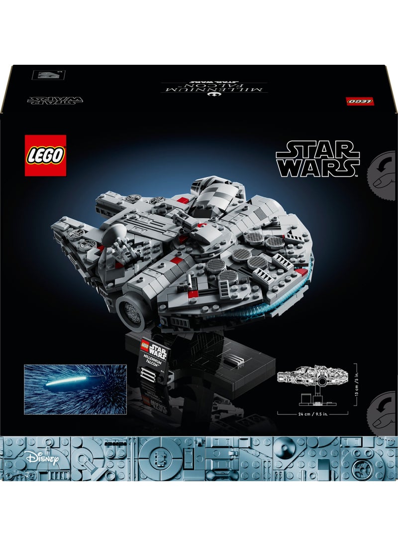 LEGO - ® Star Wars™ Millennium Falcon 75375 - Creative Starship Model Building Kit for Adults Who Love Star Wars (921 Pieces) - Image 1