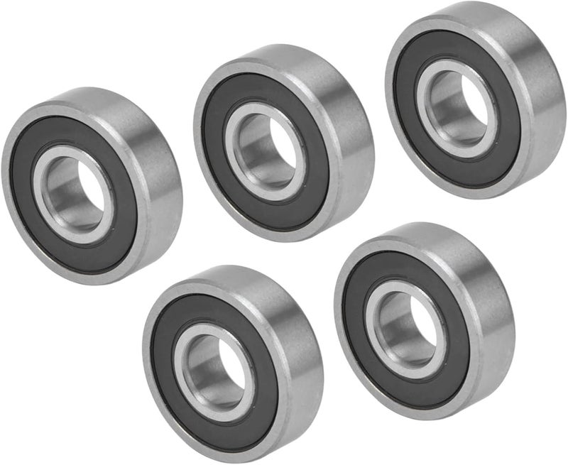 Tyenaza Deep Groove Rubber Sealed Bearings, Pack of 10, Optimized for Radial & Axial Pressures in Skates, Motors & More (6002) - Image 4