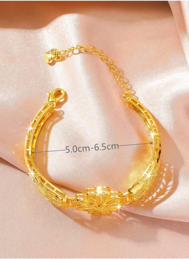 GOLDMAX - 21k Gold Plated Bracelet For Women - Image 1