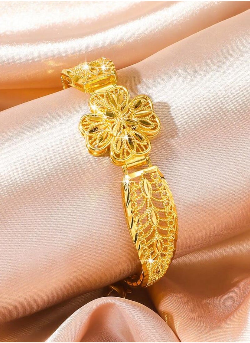 GOLDMAX - 21k Gold Plated Bracelet For Women - Image 1