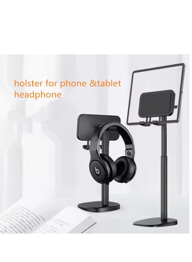 Universal Adjustable Height Angle Cell Phone Holder for Desk iPhone Stand Compatible with All Devices  - Image 3