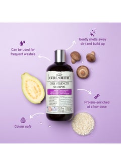 CURLSMITH CURLSMITH - Core Strength Shampoo, Gentle Protein-Rich for Frequent Use (12fl oz)  - Image 4