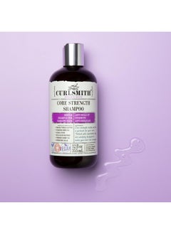 CURLSMITH CURLSMITH - Core Strength Shampoo, Gentle Protein-Rich for Frequent Use (12fl oz)  - Image 5