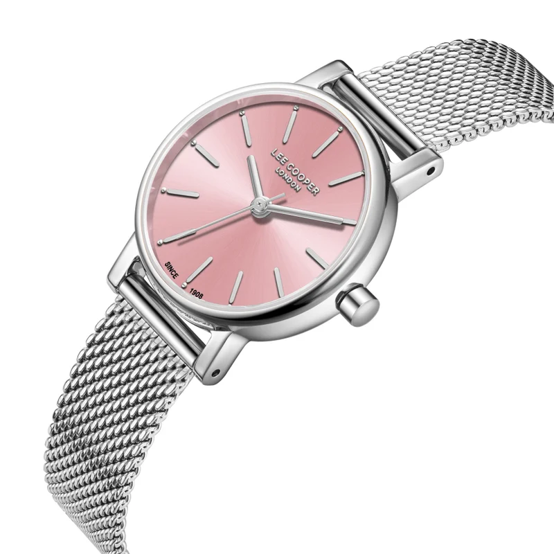 لي كوبر Women's Mesh Analog Watch LC08292.380 - 42.5 mm