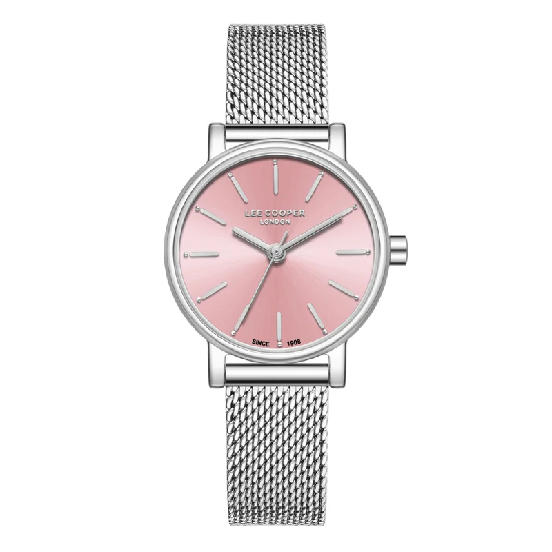 لي كوبر Women's Mesh Analog Watch LC08292.380 - 42.5 mm