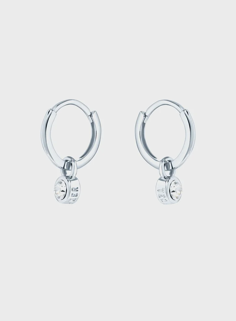 Ted Baker Sinalaa Crystal Hoop Earrings