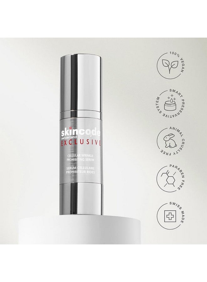 سكينكود سيروم سكين كود الحصري الخلوي المضاد للتجاعيد - سيروم جل متطور مضاد للشيخوخة | ترطيب وشباب، يقلل التجاعيد | مختبر من قبل أطباء الجلدية، خالٍ من البارابين ومسببات الحساسية (30 مل/1.0 أونصة) - Image 5