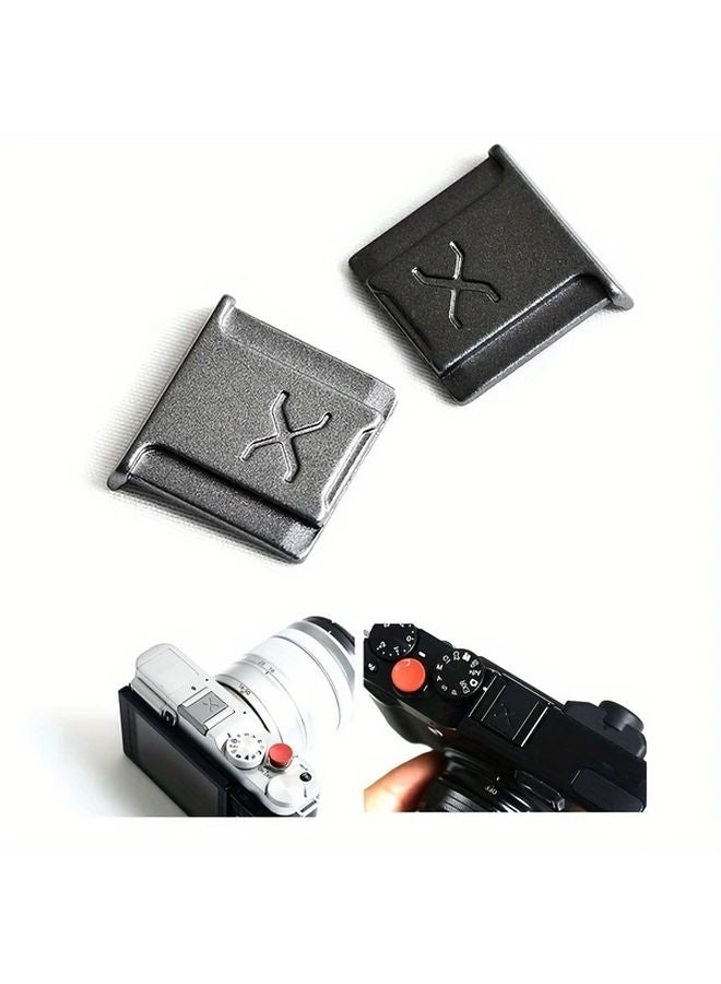 Black Protective Hot Shoe Cap Compatible With Fujifilm XT30II X100V XS10 XT4 XT3 - Image 4