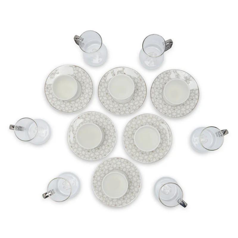 Simply Kitchen Casablanca Rangoli Cawa Coffee Cup Set