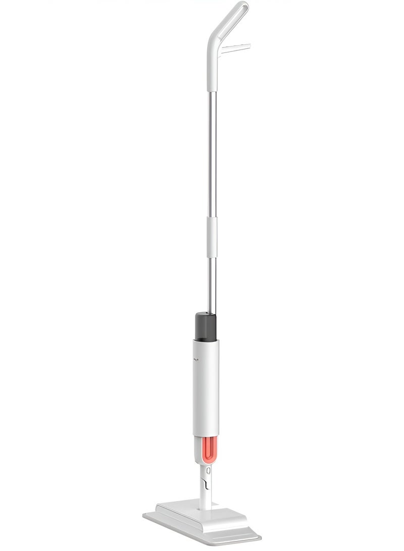 2 in1 Smart Cordless Handheld Rotatable Sweeper With Water Spraying Mop Floor Cleaner TB900 230ML Dustbin 0.28L Water Tank 360 Rotation 70mm Wide Inlet for Tiles, Marbles Other White  - Image 1