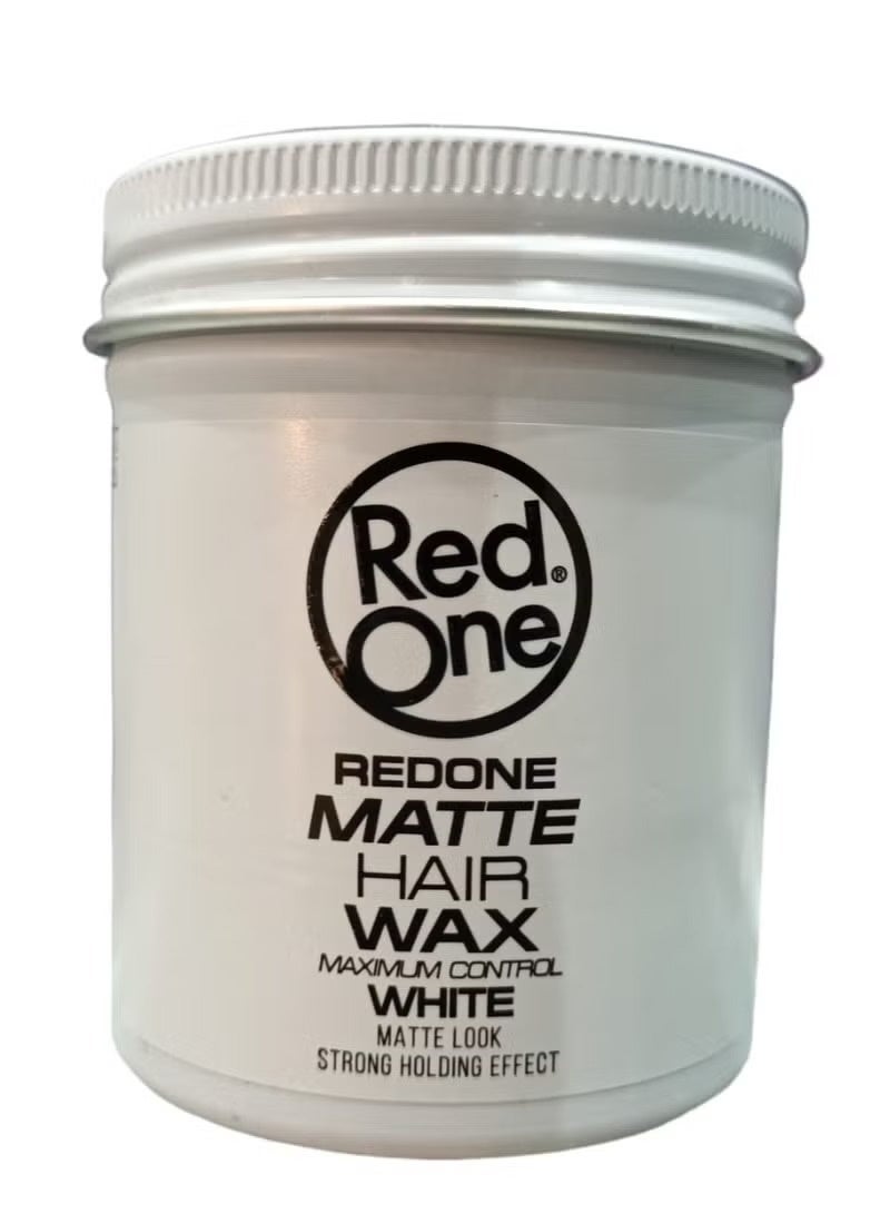 Red One High Hold Matte Hair Styling Wax That Gives a Matte  look 100 ml - Image 1