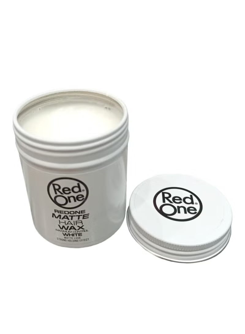 Red One High Hold Matte Hair Styling Wax That Gives a Matte  look 100 ml - Image 2