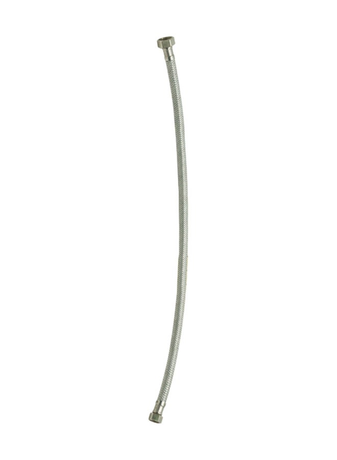 Homesmiths Stainless Steel Flexible Hose 0.5 X 0.37 Inch 60Cm