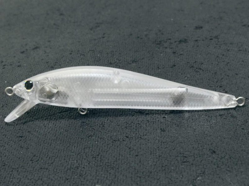 wLure 10 Blank Unpainted Minnow Crankbait Topwater Lipless Jerkbait Fishing Lures - Image 1