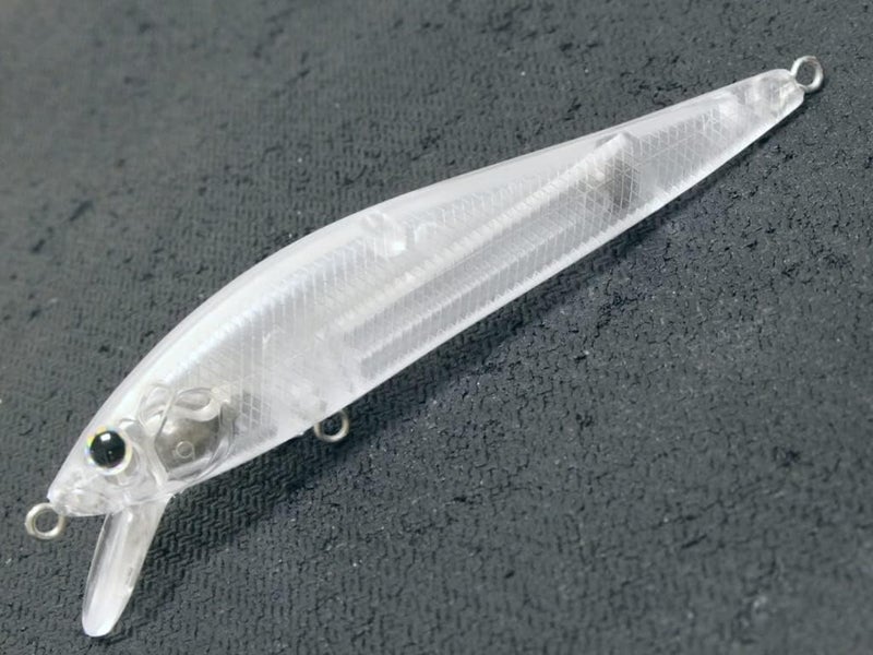 wLure 10 Blank Unpainted Minnow Crankbait Topwater Lipless Jerkbait Fishing Lures - Image 2