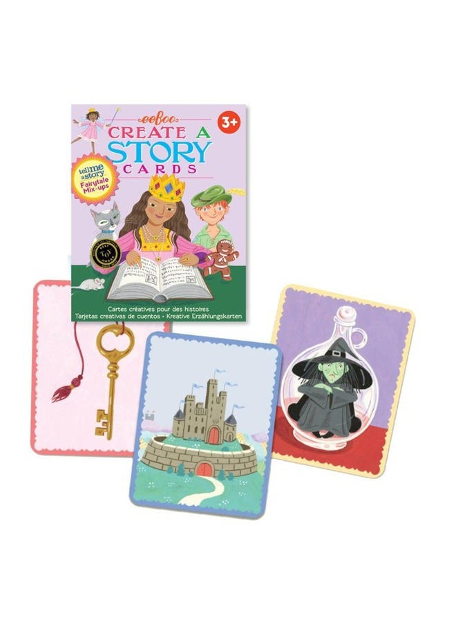 eeboo : Fairytale Mix Ups, Create A Story Pre-Literacy Cards, 36 Flash Cards, Encourages Interactive and Imaginative Play, for Ages 3 and up - Image 3