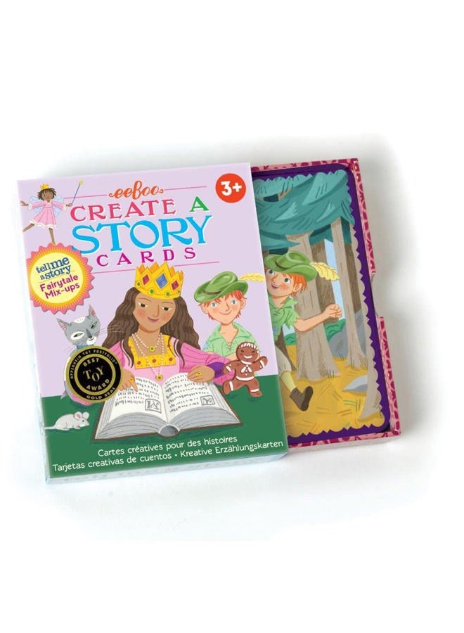eeboo : Fairytale Mix Ups, Create A Story Pre-Literacy Cards, 36 Flash Cards, Encourages Interactive and Imaginative Play, for Ages 3 and up - Image 4
