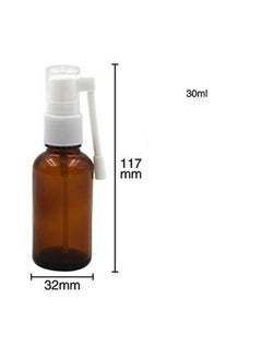 2Pcs 30Ml / 1Oz Brown Glass Empty Refillable 360 Degree Rotation Spray Bottle Sprayer Container - pzsku/Z438E95C221C934BCA414Z/45/_/1730894516/c4527e60-0e68-432b-b8eb-0f5278ff9f4f