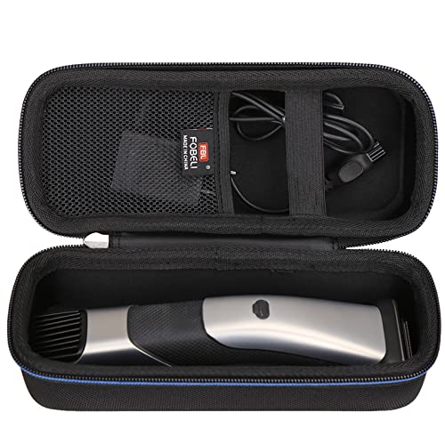 FBLFOBELI حافظة تخزين صلبة FBLFOBELI من EVA لجهاز Philips Norelco Bodygroom Series 7000 القابل للماء لجسمك ومشذب الشعر وحلاقة BG7030/49 (حافظة فقط) - Image 1