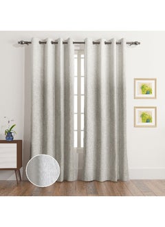 Home Box Splendour 2-Piece Extra Long Lined Blackout Curtain Set 140 x 300 cm  - Image 1