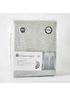 Home Box Splendour 2-Piece Extra Long Lined Blackout Curtain Set 140 x 300 cm  - Image 4