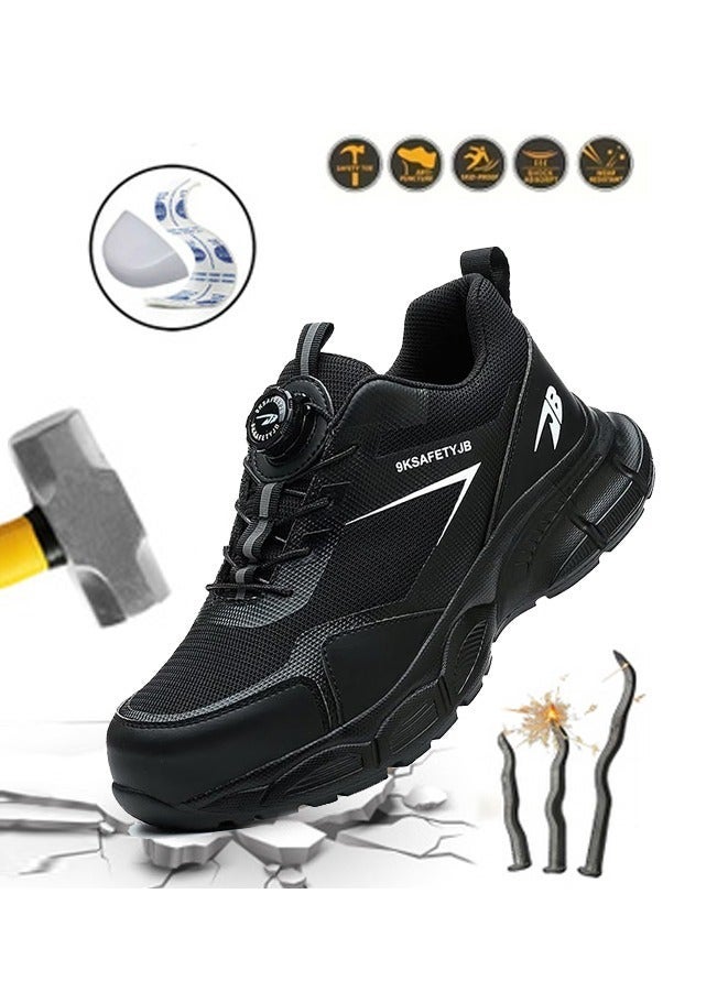 general Mens Work Safety Shoes Indestructible Steel Toe Cap Sneakers - Image 1