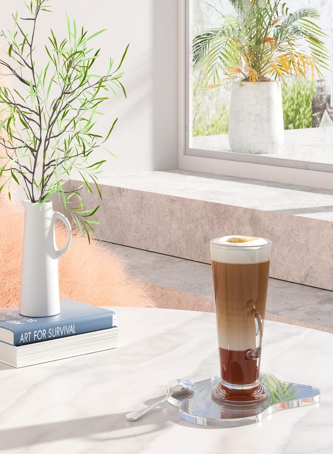 Leadiy Acrylic Coaster Decorative Plates, Irregular Bar Drink Coaster,Perfect for Tabletop Protection and Accessories Display. - Image 3