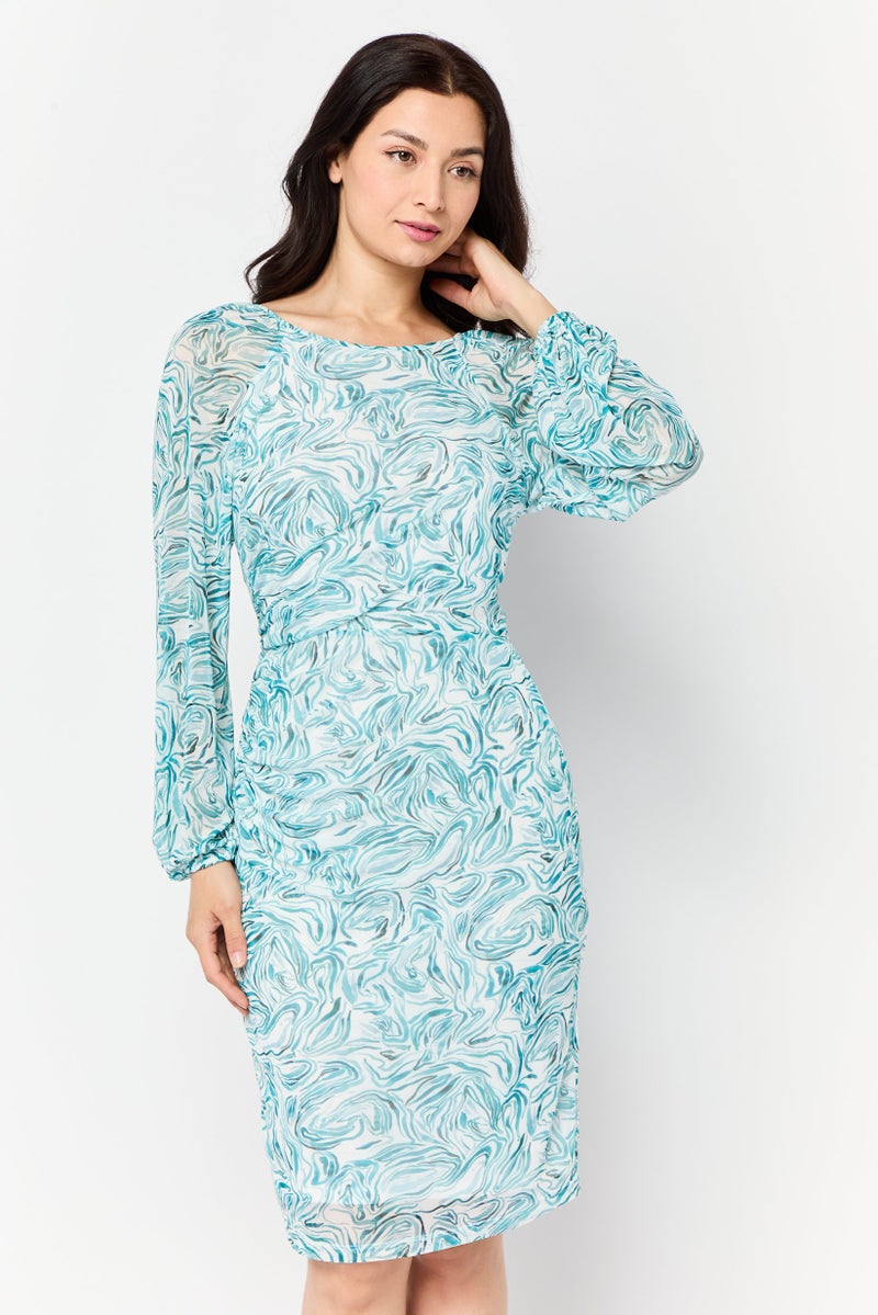Phase Eight Women Allover Print Mini Dress, Multicolor - Image 1