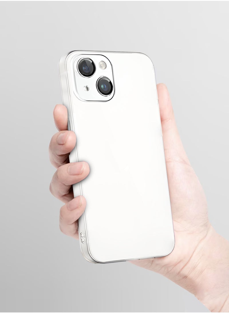 CATANES (for iPhone 14) 2Packs Case Cover Air Skin Series Back Cover Sturdy Durable Thin Case Drop Protection Cover - Transparent White  - Image 5