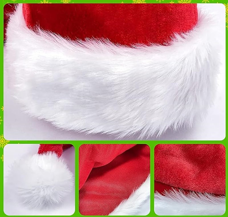 ALIMITOPIA 5 Feet Long Christmas Santa Hat,Overlength Plush Christmas Santa Claus Xmas Long-tail Cap Hat(One Size Fits All,Red) - Image 4