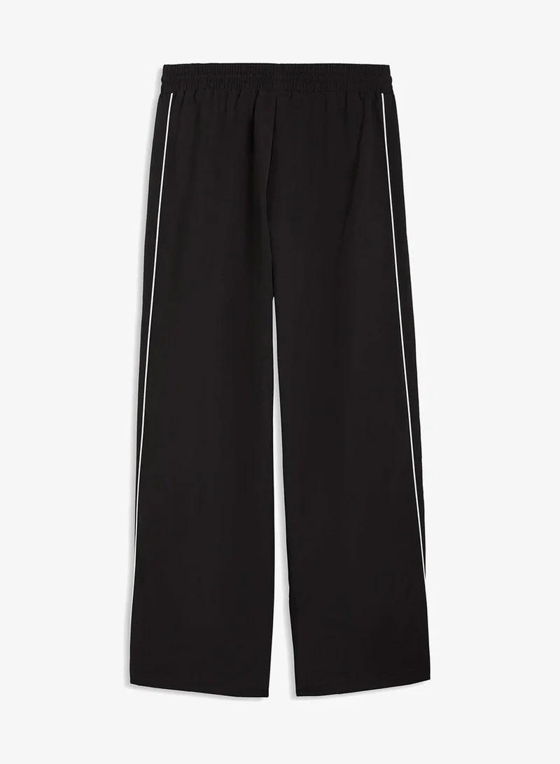 PUMA T7 Piping Relaxed Woven Track Pants