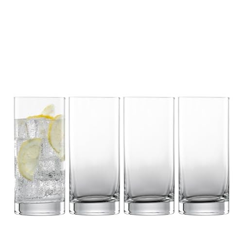 SCHOTT ZWIESEL ZWIESEL GLAS Paris Iceberg Long Drink Glass 16.5 Ounce (Set of 6), Drinking Glasses for Long Drinks, Dishwasher-Safe Tritan Crystal Glasses, Made in Germany - Image 1