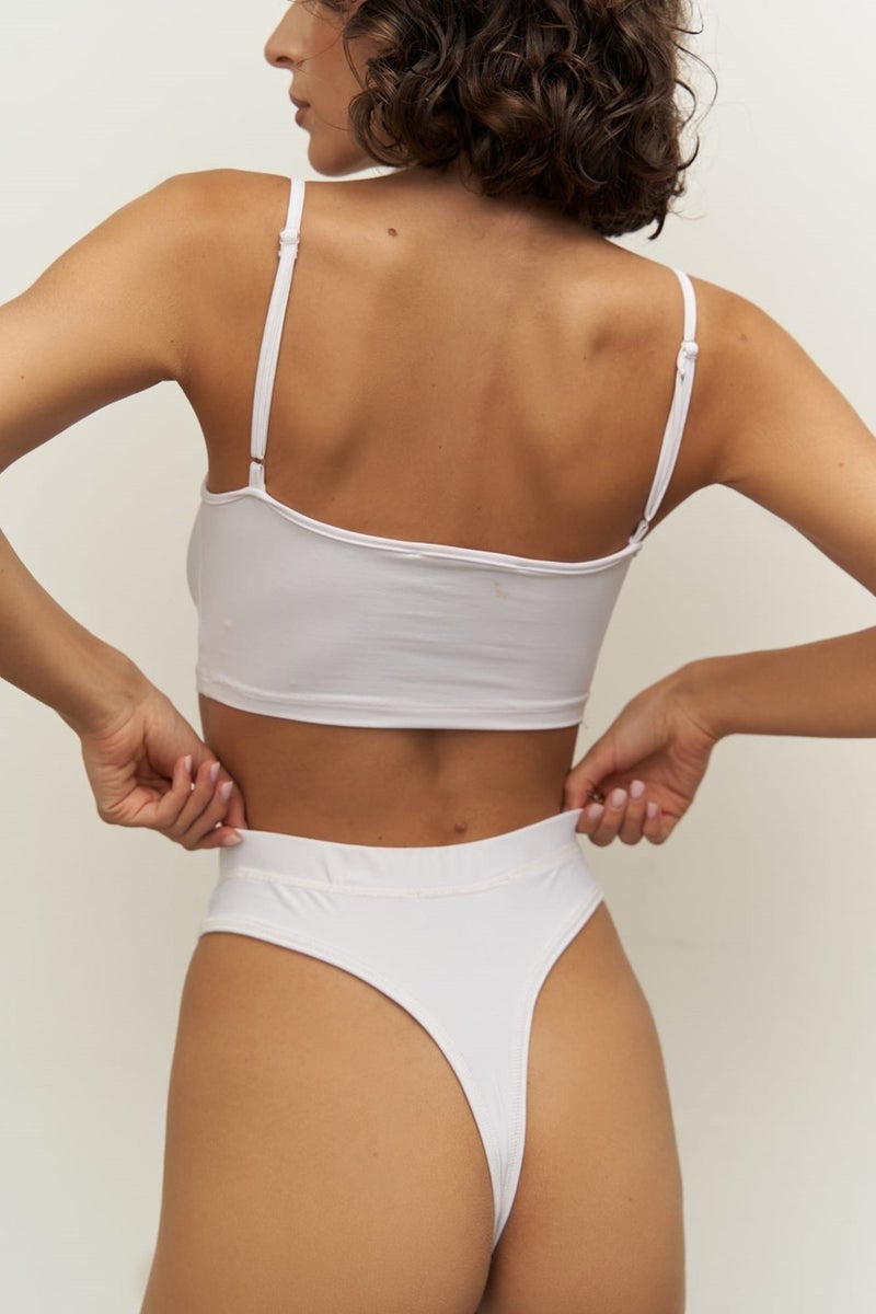 Mai Collection Finn White Underwear Set  - Image 4