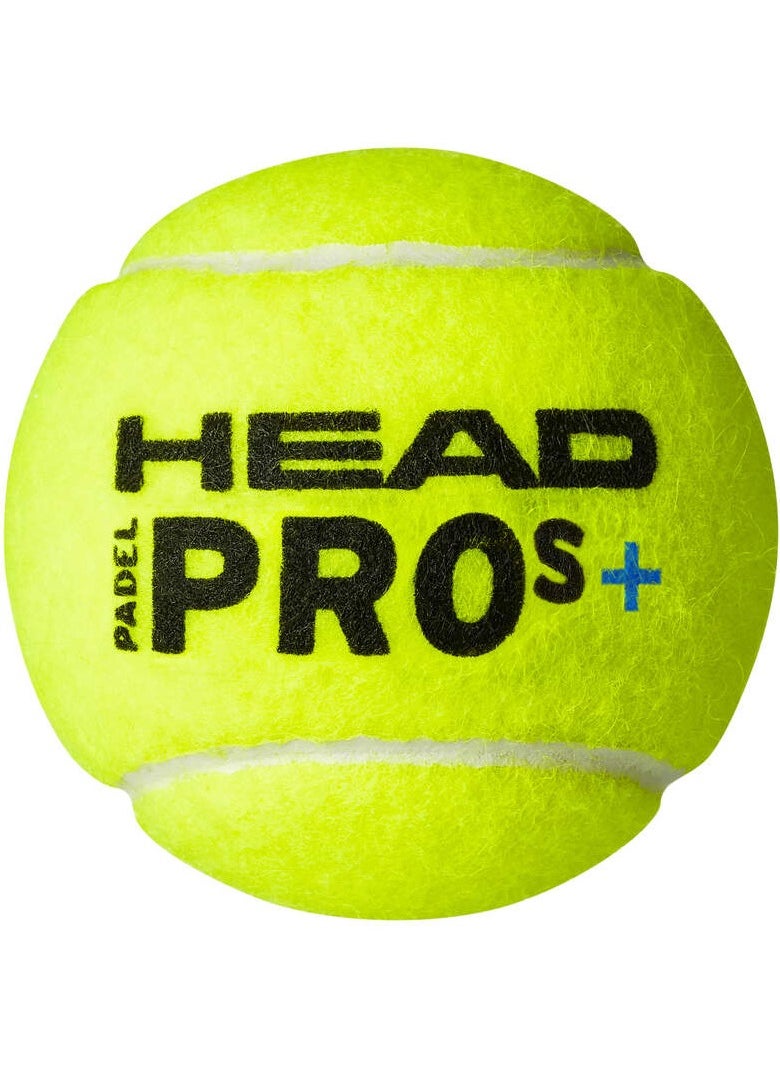 HEAD - Padel Pro S+ - Tournament Grade Ball, Designed For Faster Play - Image 1