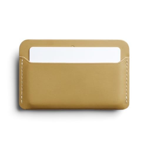 BELLROY حافظة بطاقات بيلروي (حافظة بطاقات جلدية بسيطة مع مساحة تصل إلى 4 بطاقات) - خردلي - Image 5