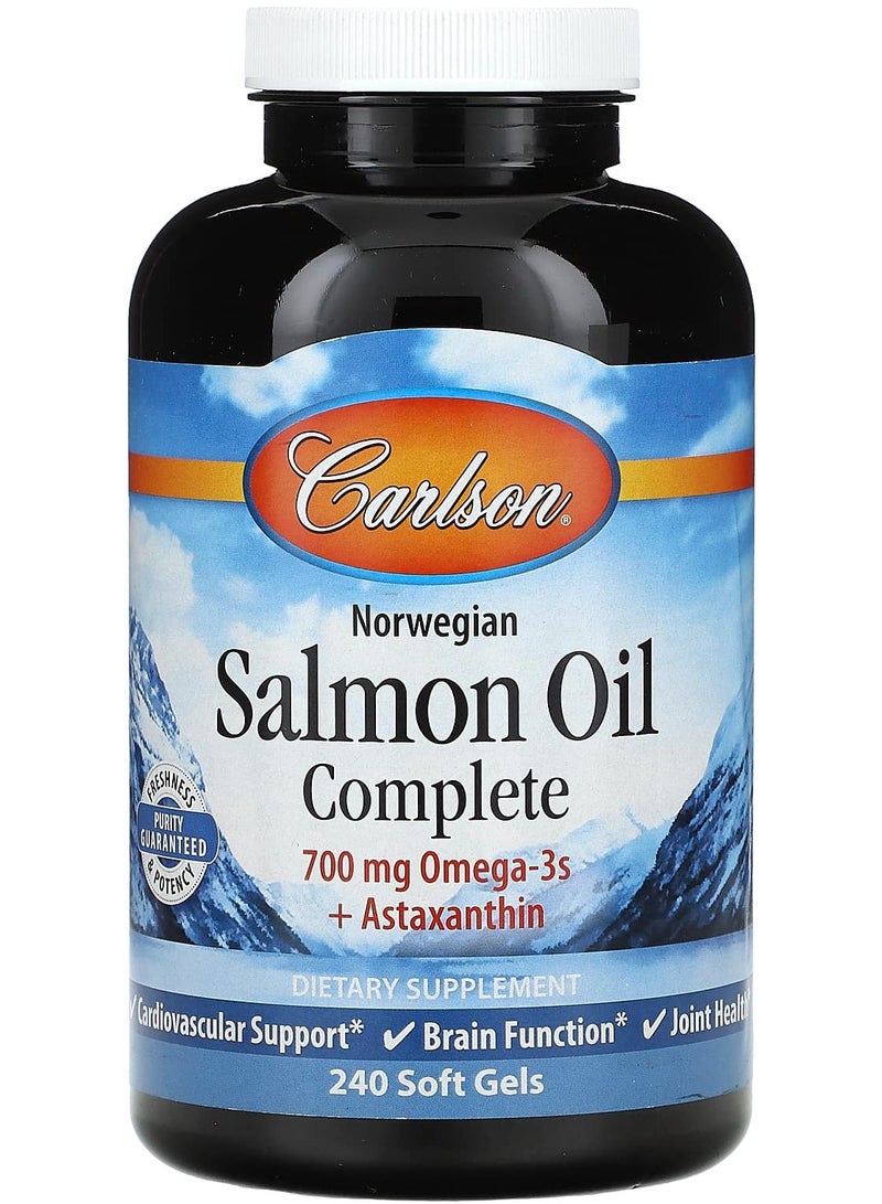 Norwegian Salmon Oil Complete, 240 Soft Gels