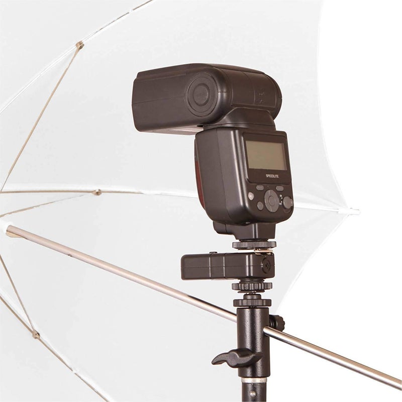 VTS Umbrella Sungun Video Light Clamp/Bracket for Flash/Accepts Hot Shoe/Speed-lite Accessory/Steel Metal Clamp for Indoor-Outdoor Photography - Image 2