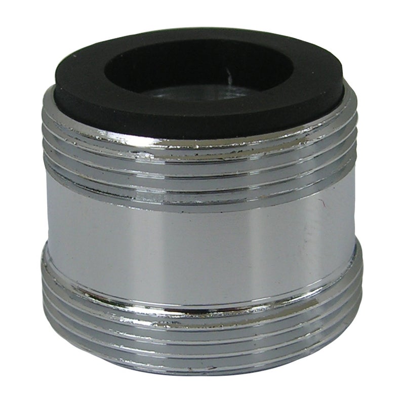 LASCO 09-1577 Extra Long Male Aerator Adapter with 13/16 x 27 Thread , Silver - Image 2