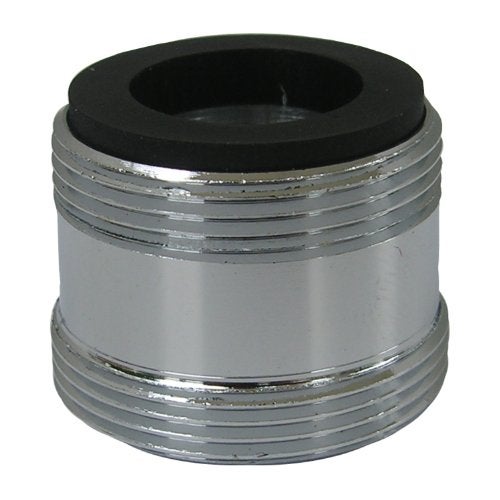 LASCO 09-1577 Extra Long Male Aerator Adapter with 13/16 x 27 Thread , Silver - Image 1