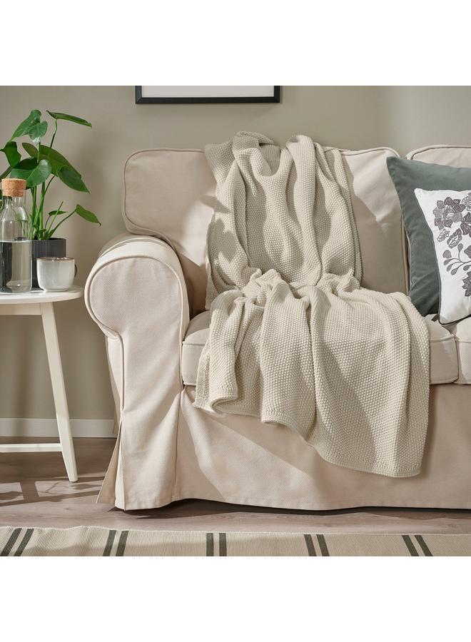 erorex Throw, off-white, 130x170 cm - Image 3