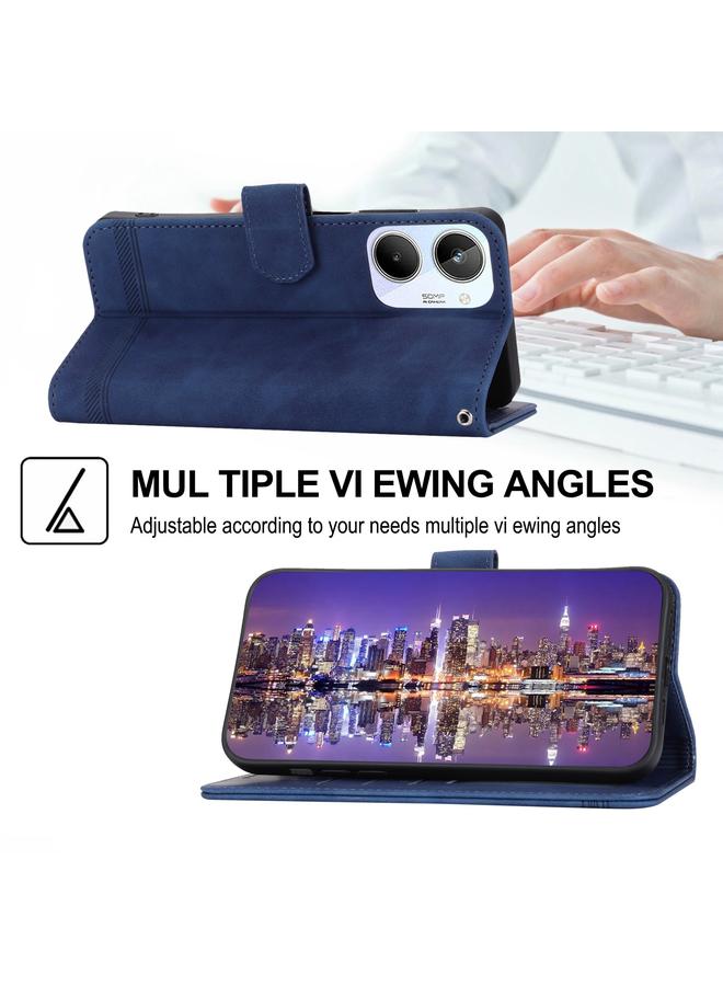 S-TOP Case For Realme 10 4G Dierfeng Dream Line Leather Phone Case - Image 4