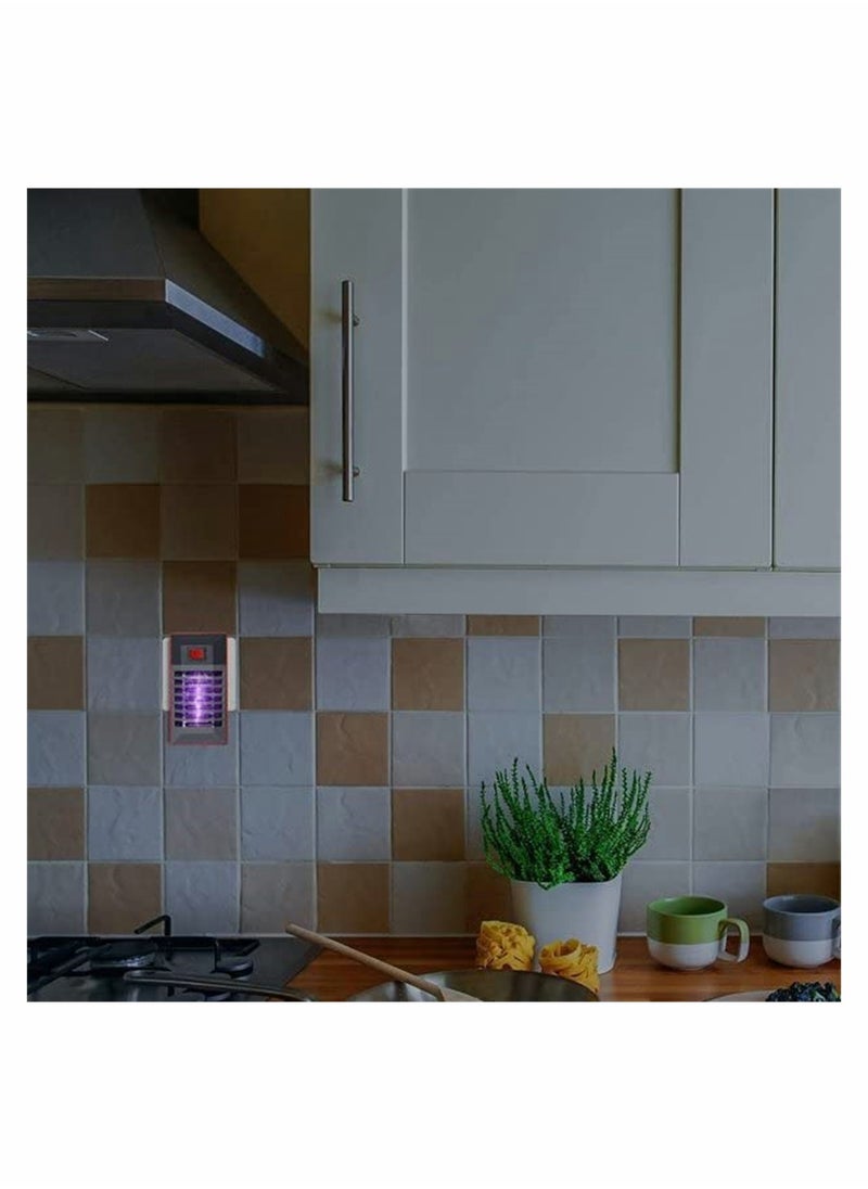 KASTWAVE - 6 Pack Electric Bug Zapper, Plug in Mosquito Killer with UV LED Night Light, Electronic Insect Fly Trap for Indoor Outdoor Use - Image 1