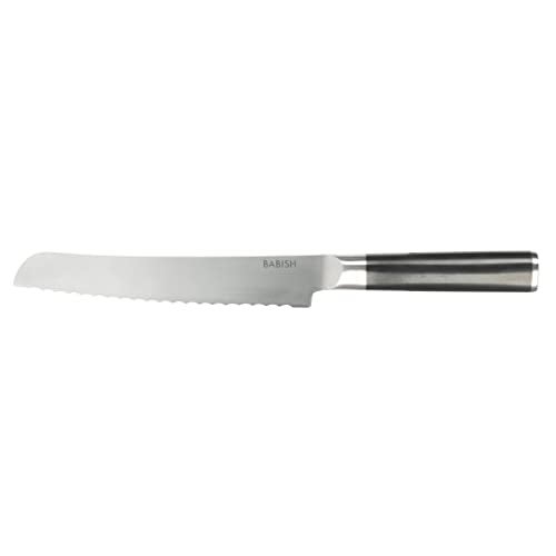 Babish 8-Inch Bread Knife – High-Carbon 1.4116 German Steel Kitchen Knife – Professional Serrated Cutlery for Slicing Bread and Baked Goods - Image 2