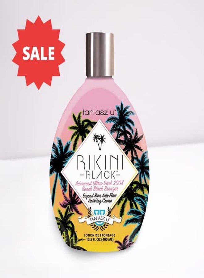 Tan Asz U BIKINI BLACK Advanced Ultra-Dark 200x Black Bronzer - 13.5 oz. - Image 5