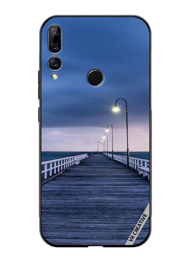 VR CREATIVE Protective Case Cover For Huawei Y9 Prime 2019 Pathway To Sea Design Multicolour - Image 1