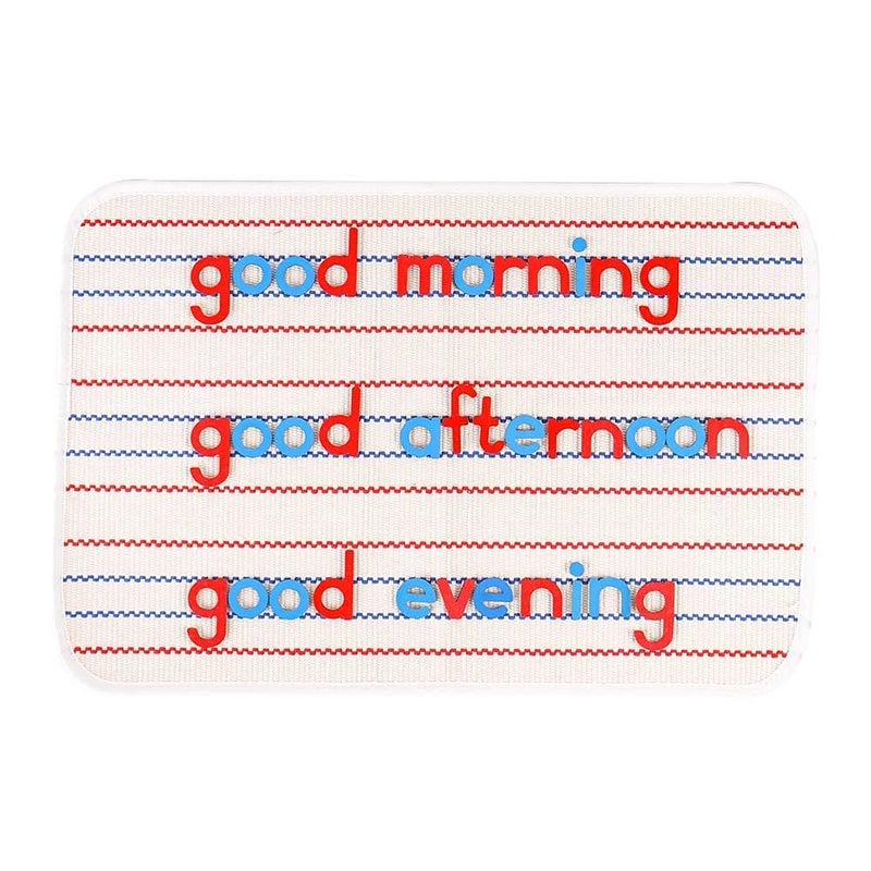 Kghios Montessori Rug Mat for Small Movable Alphabets Letters Montessori Preschool Spelling Learning Language Materials Toys ONLY MAT - Image 3