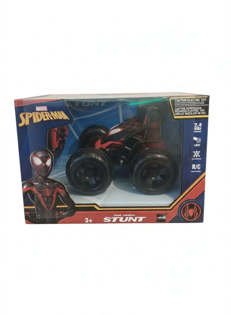MARVEL MKB Marvel Spiderman Five Wheel Stunt Car - Black