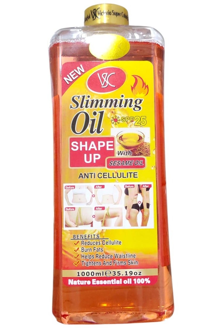 Slimming Oil Anti Cellulite With Sesame Oil 1000 ml