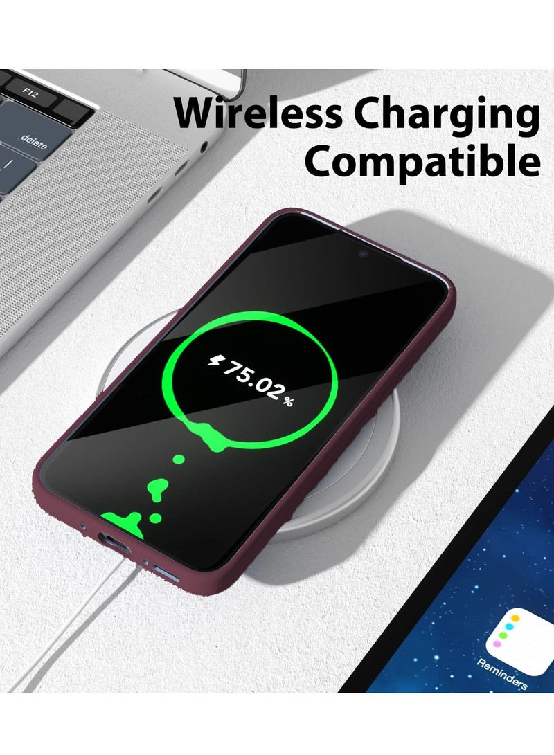 BORTONY Galaxy A34 5G Case Shockproof Liquid Silicone Case Slim Soft Cover With Inside Soft Microfiber Lining Comaptible With Samsung Galaxy A34 5G - Image 5